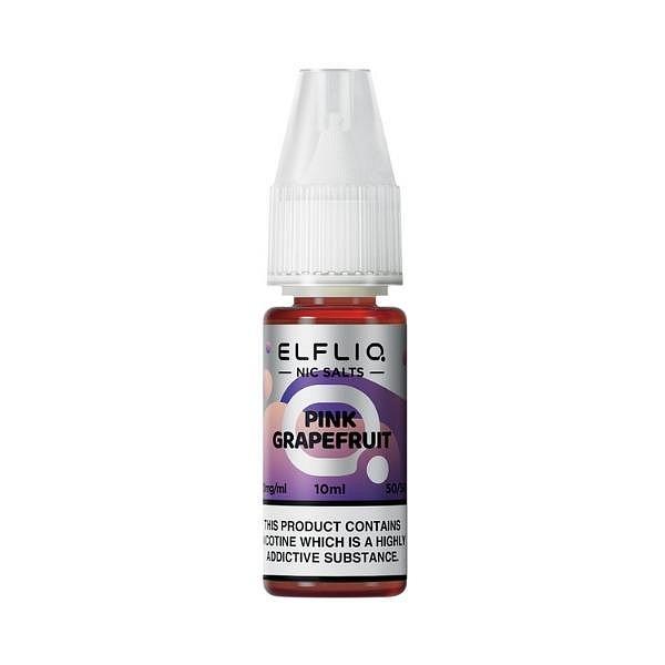 Elf Bar Elfliq - Pink Grapefruit 10ml (Nic Salt) 10MG 10ml