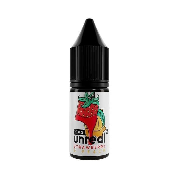 Unreal 2 - Strawberry & Peach 10ml (Nic Salt)