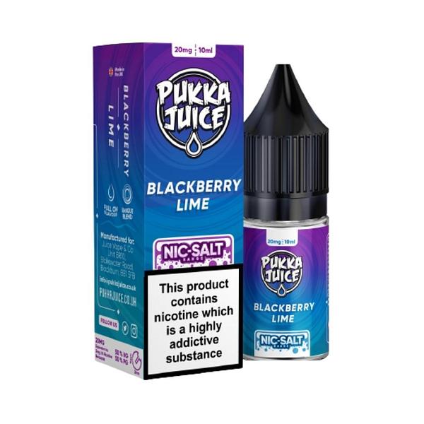 Pukka Juice - Blackberry Lime 10ml (Salt Nic)