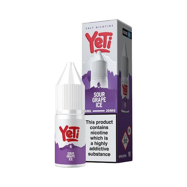 Yeti Summit Series - Sour Grape Ice 10ml (Nic Salt)