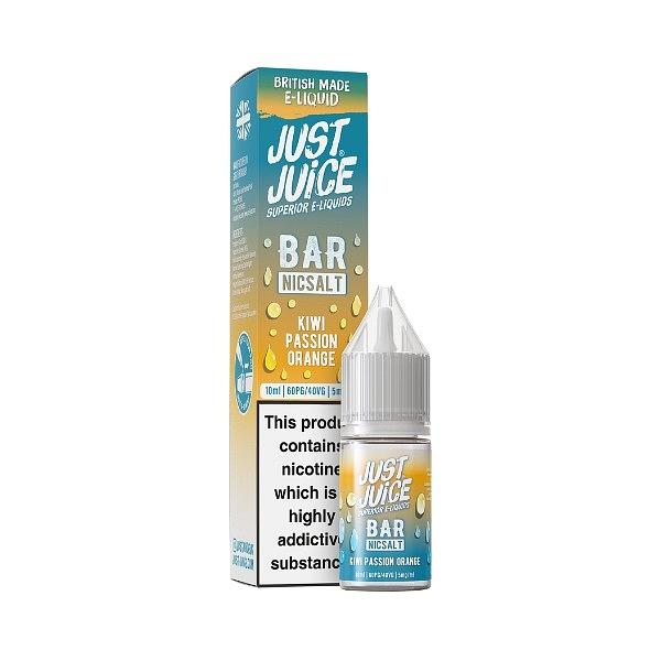 Just Juice Bar - Kiwi Passion Orange 10ml (Nic Salt)