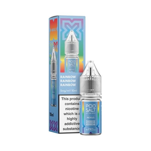 Pod Salt Nexus - Rainbow 10ml (Nic Salt) 5MG 10ml