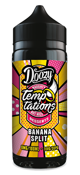 Doozy Temptations - Banana Split 100ml (Shortfill)