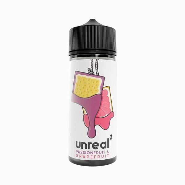 Unreal 2 - Passionfruit & Grapefruit 100ml (Shortfill)