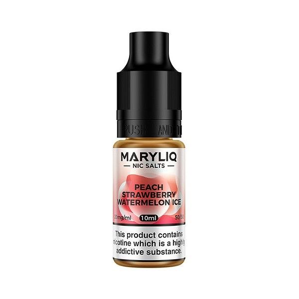 Mary Liq - Peach Strawberry Watermelon Ice 10ml (Nic Salt)