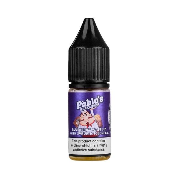 Pablo's Cake Shop - Blueberry Waffles with Syrup & Ice Cream 10ml (Nic Salt)