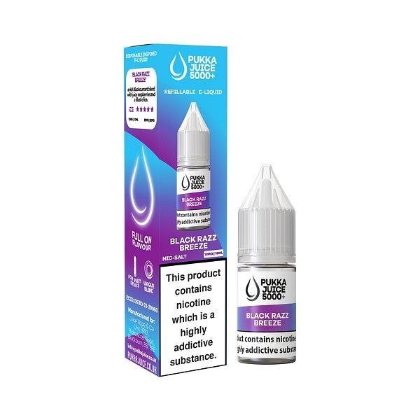 Pukka Juice 5000+ - Black Razz Breeze 10ml (Nic Salt)