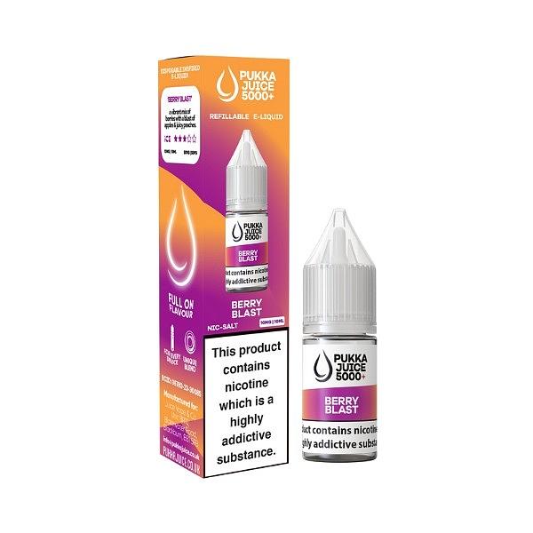 Pukka Juice 5000+ - Berry Blast 10ml (Nic Salt)