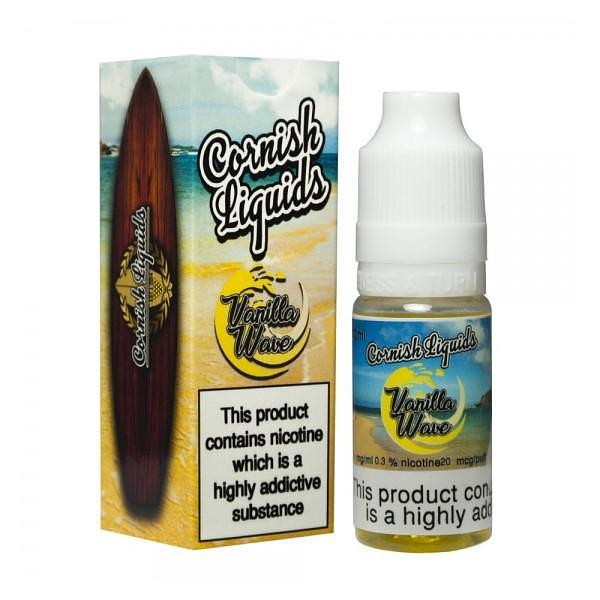 Cornish Liquids - 50/50 Freebase - Vanilla Wave