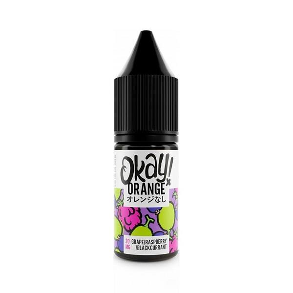 Okay! Orange - Grape Raspberry Blackcurrant 10ml (Nic salt)