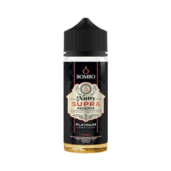 Bombo Platinum Tobaccos - Nutty Supra Reserve 100ml (Shortfill)