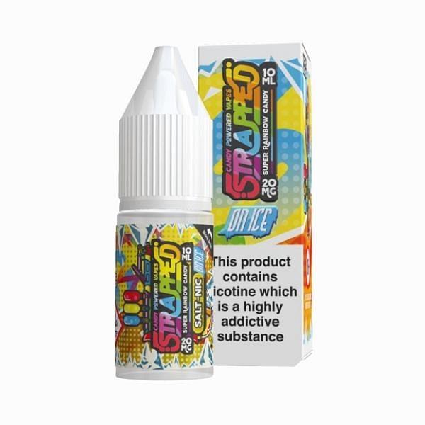 Strapped Salts On Ice - Super Rainbow Candy 10ml (Nic Salt)