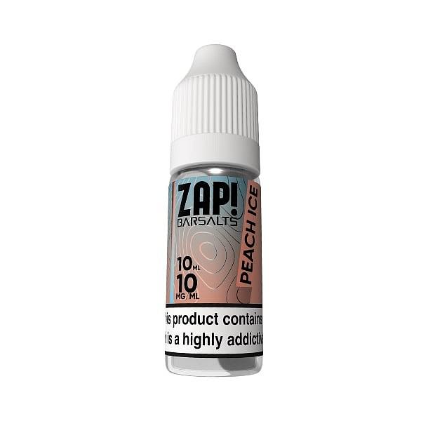 Zap! Bar Salts - Peach Ice 10ml (Nic Salt)