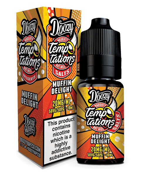 Doozy Temptations - Muffin Delight 10ml (Nic Salt)