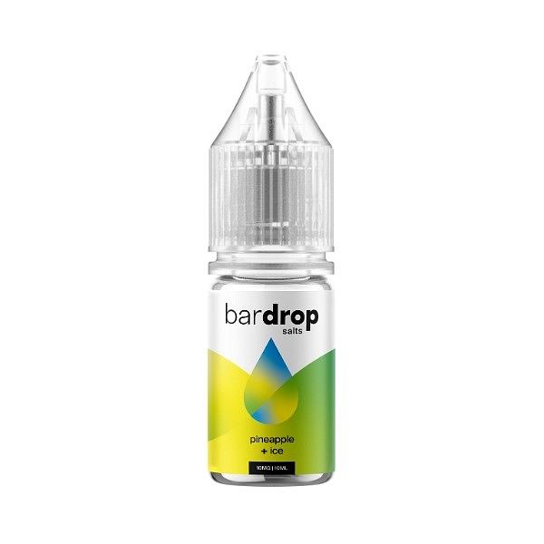 Bar Drop Salts - Pineapple + Ice 10ml (Nic Salt)