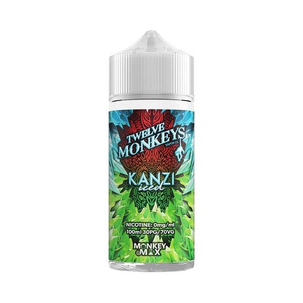 Twelve Monkeys: Ice Age - Kanzi Iced 100ml (Shortfill)