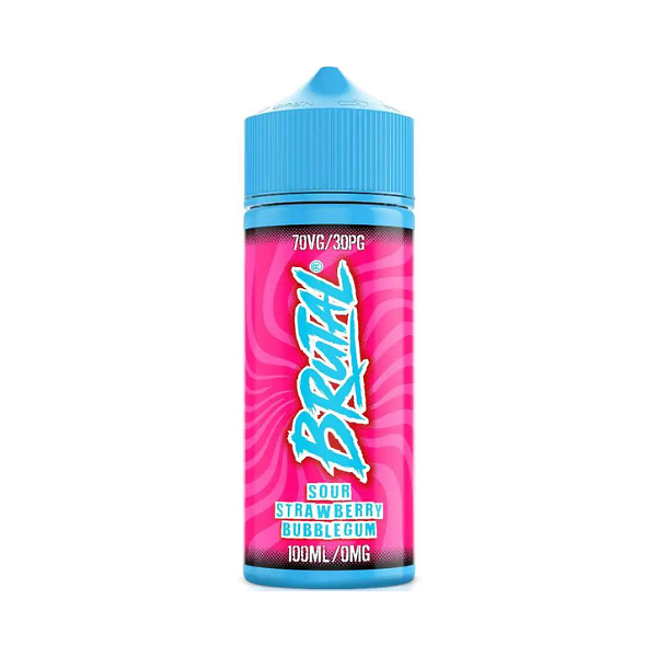 Brutal - Sour Strawberry Bubblegum 100ml (Shortfill)