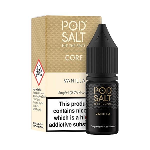 Pod Salt - Vanilla 10ml (Nic Salt) 11MG 10ml