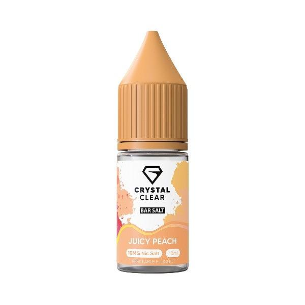 Crystal Clear Bar Salt - Juicy Peach 10ml (Nic Salt)