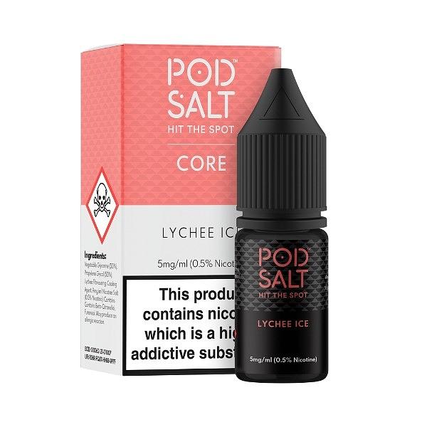 Pod Salt - Lychee Ice 10ml (Nic Salt) 11MG 10ml