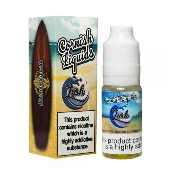 Cornish Liquids - 50/50 Freebase - Lush