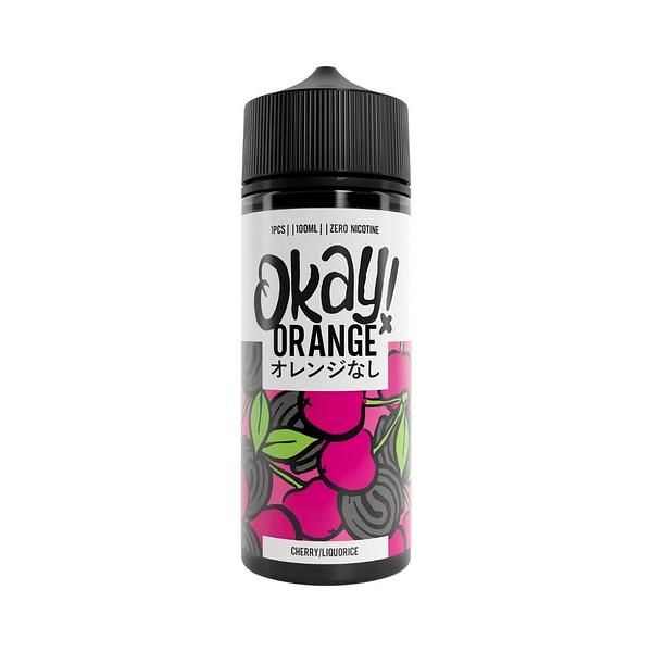 Okay! Orange - Cherry Liquorice 100ml (Shortfill)