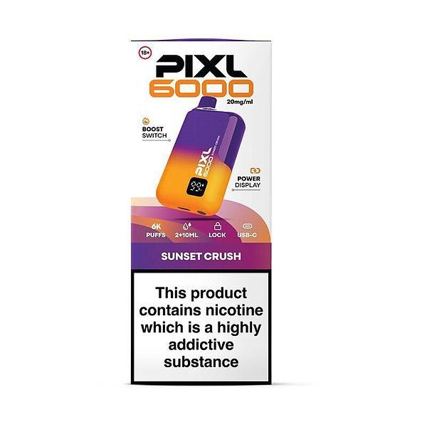 Pixl 6000 Rechargeable Pod - Sunset Crush