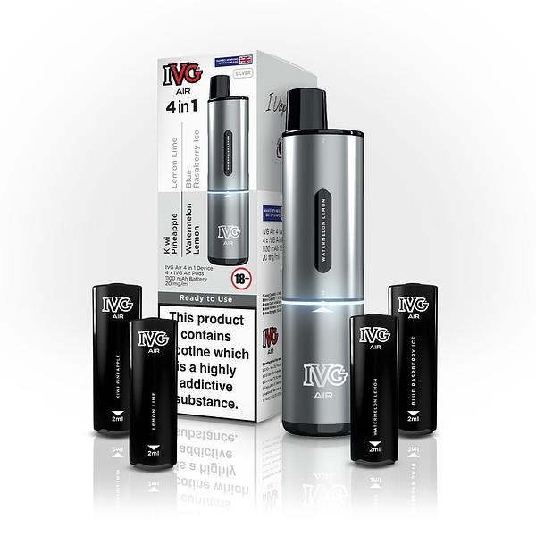 IVG Air 4in1 Pre Filled Pod Kit - [Silver 20mg]