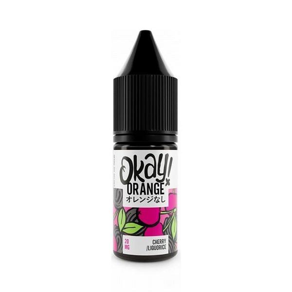 Okay! Orange - Cherry Liquorice 10ml (Nic salt)