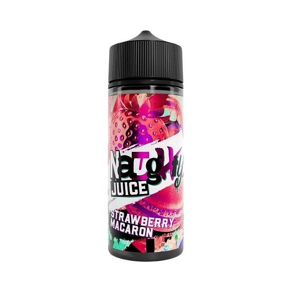 Naughty Juice - Strawberry Macaroon 100ml (Shortfill)