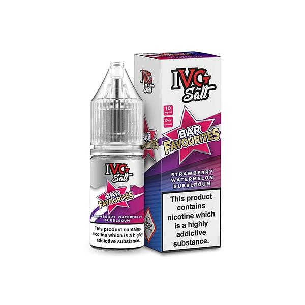 IVG - Nic Salt - Favourites - Strawberry Watermelon Bubblegum