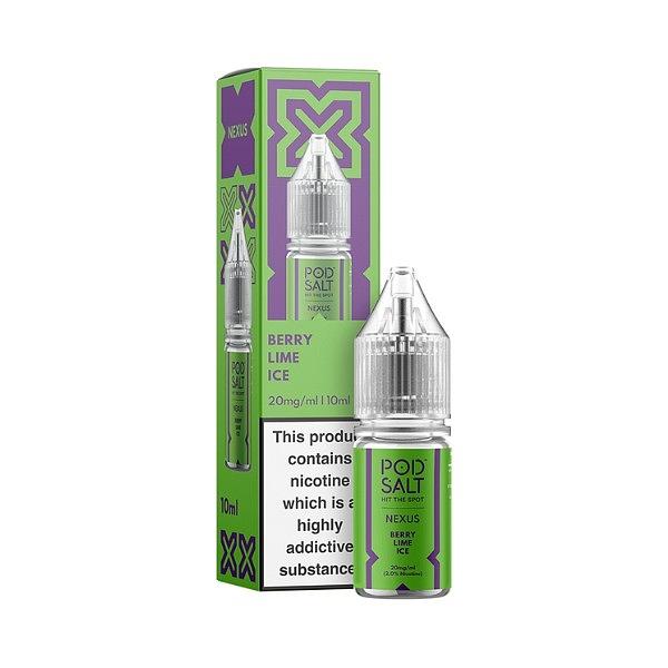 Pod Salt Nexus - Berry Lime Ice 10ml (Nic Salt) 5MG 10ml