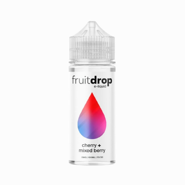 Fruit Drop E-liquid - Cherry + Mixed Berry 100ml (Shortfill)